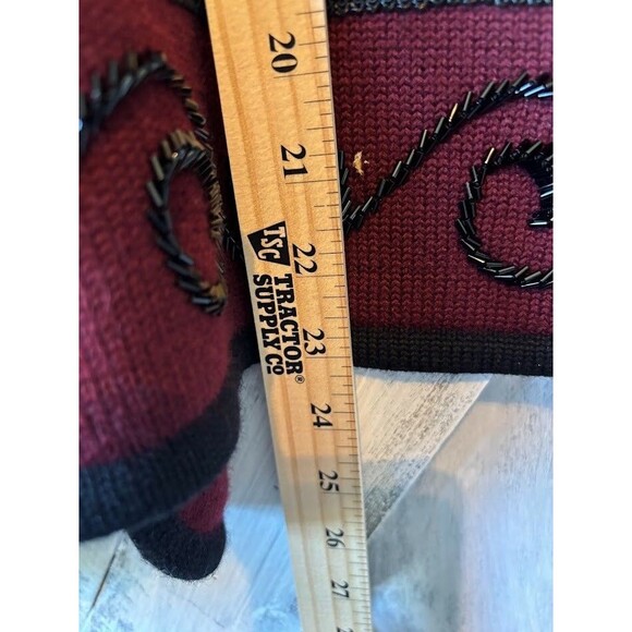 VINTAGE All Week Long Cardigan Sweater Women's Large L Cottagecore Grandmacore - Picture 5 of 5